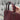 Dooney & Bourke Purse Burgundy Leather Very Good