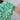 Nicole Miller Top Large Green/White