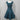 Betsey Johnson Dress 10-Dress-Betsey Johnson-Teal/Black-10-Used-Consignment Cat