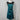 Signature Dress Large-Dress-Signature-Black/Teal/Green-Large-Used-Consignment Cat