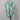 JM Collection Jacket Large-Jacket-JM Collection-Turquoise/Green/Beige-Large-Used-Consignment Cat