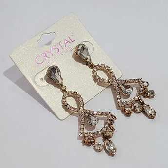 Crystal Avenue Earrings Pierced