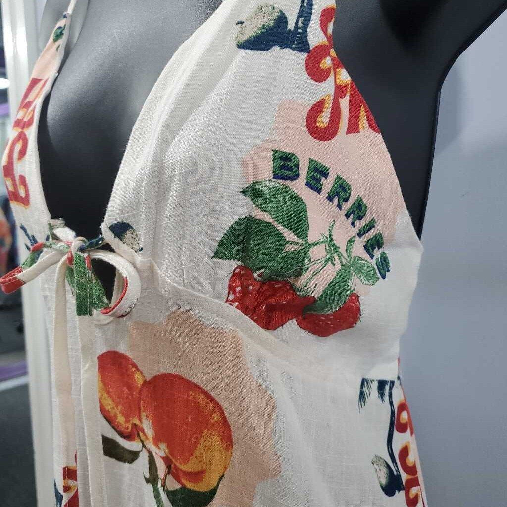 Paper Heart Maxi Dress Large