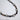 Sorrelli Multi Crystal Tennis Necklace Black/Amber/Silver 20"